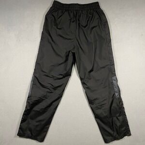 Vintage Starter Track Pants Mens Small Black Windbreaker Mesh Lined Athletic